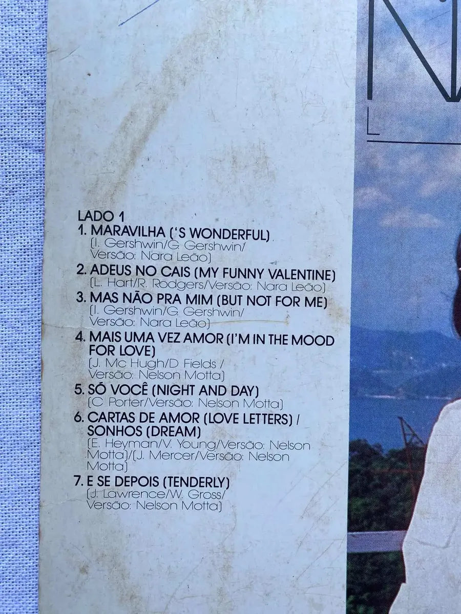 Lp Nara Leão My Foolish Heart 1989 Selo Philips (Usado)