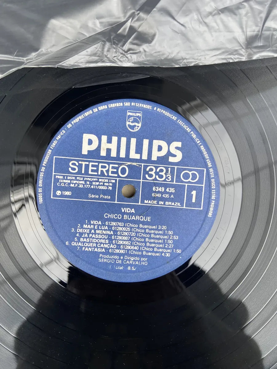 Lp Chico Buarque Vida 1980 (Usado)