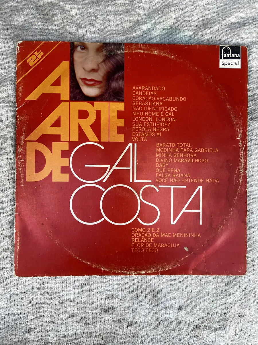 Lp Gal Costa A Arte De Gal Costa 2 Lps 1975 (Usado)