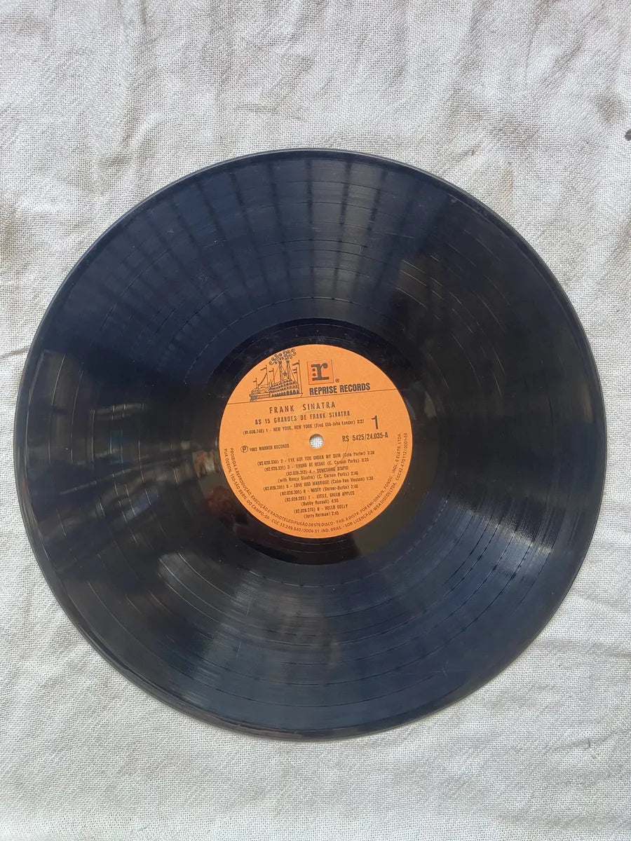 Lp As 15 Grandes De Frank Sinatra 1982 (Usado)