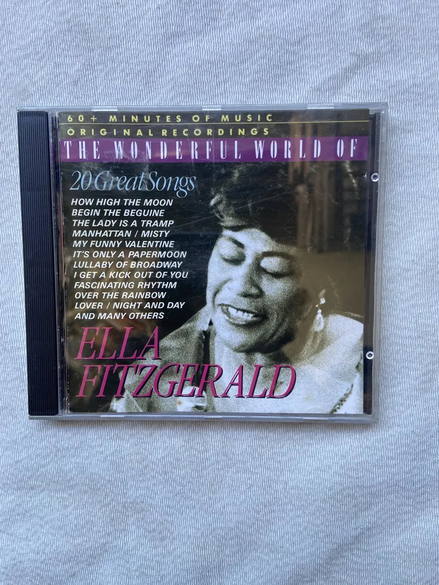 Cd The Wonderful World Of Ella Fitzgerald 20 Great Song 1988 (Usado)