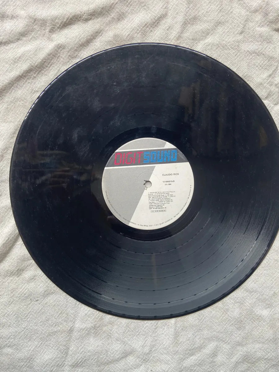 Lp Cláudio Rios Forró Danado 1994 (Usado)