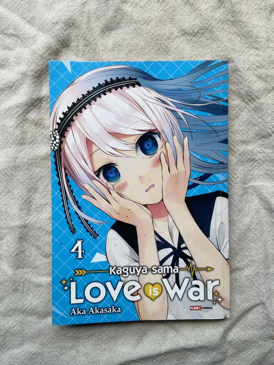 Manga Love War Kaguya Sama Aka Akasaka Vol 4 (Usado)