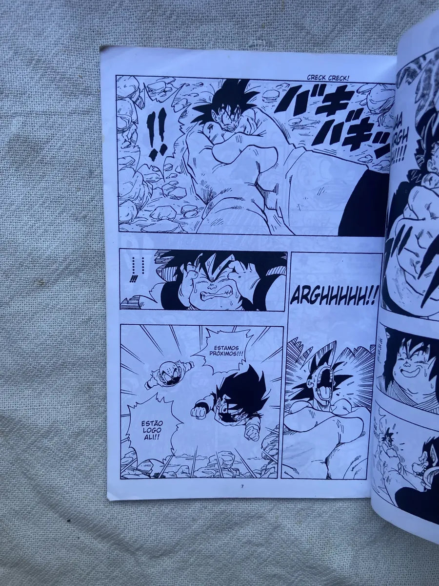 Manga Dragon Ball Z 7 Akira Toriyama 2001 (Usado)