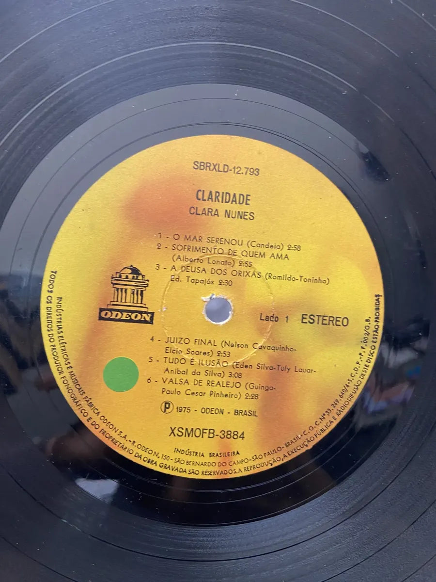 Lp Clara Nunes Claridade 1975 (Usado)
