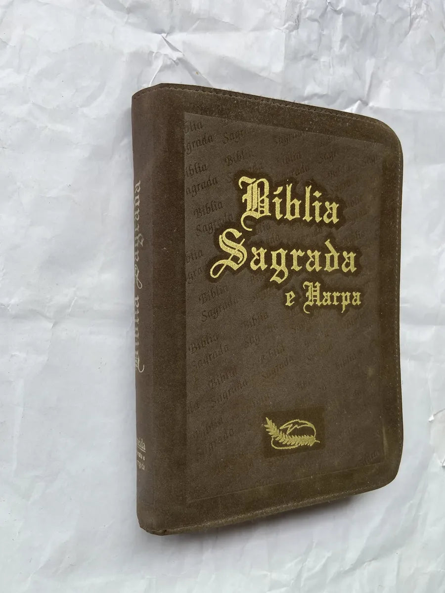 Livro Bíblia Sagrada E Harpa Revisão De 1997 (Usado)