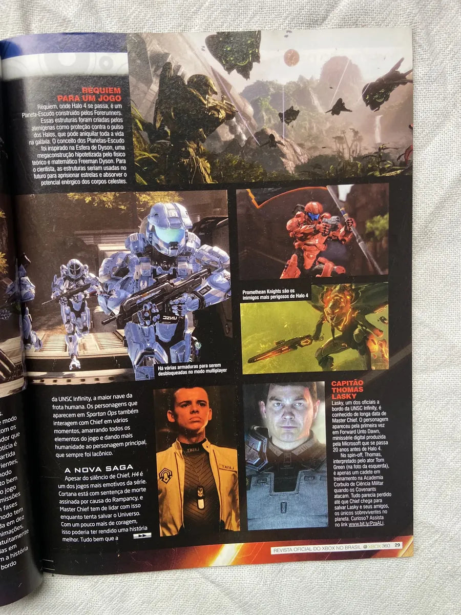 Revista Xbox Halo 4 Ano 7 N 74 Dezembro 2012 (Usado)