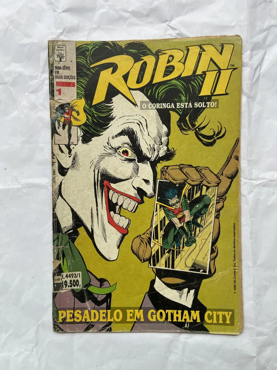 Gibi Robin Ii 1 O Coringa Esta Solto Pesadelo Em Gotham City (Usado)