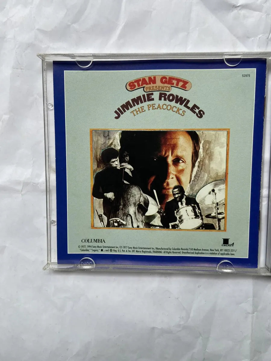 Cd Stan Getz Presents Jimmie Rowles The Peacocks 1997 (Usado)