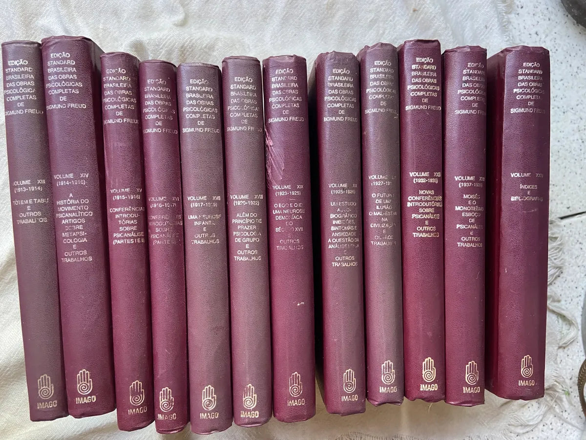 Livro Obras Psicológicas Completas Sigmund Freud Box 24 Vol (Usado)