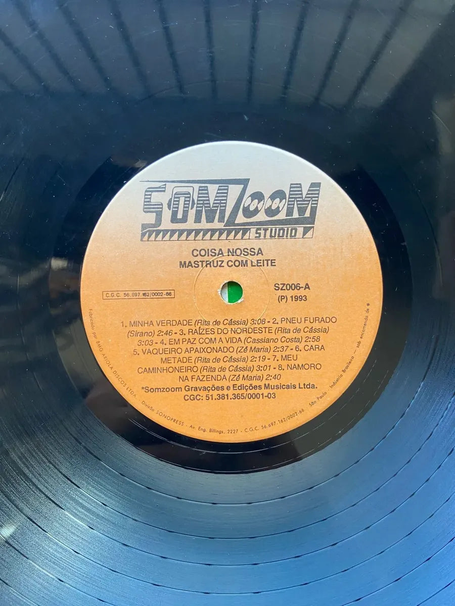 Lp Forro Mastruz Com Leite Coisa Nossa 1993 (Usado)