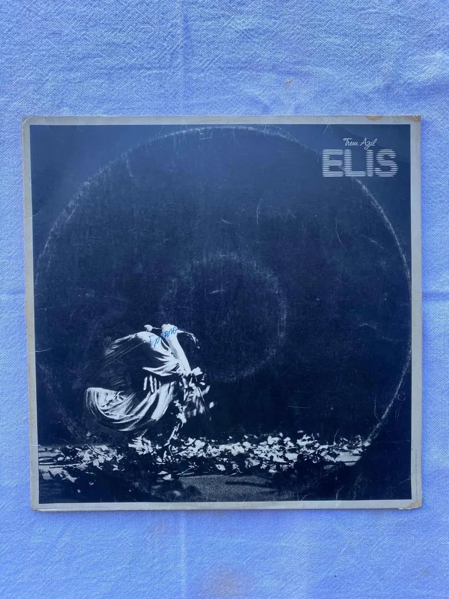 Lp Elis Regina Trem Azul 1982 Duplo Selo Som Livre (Usado)