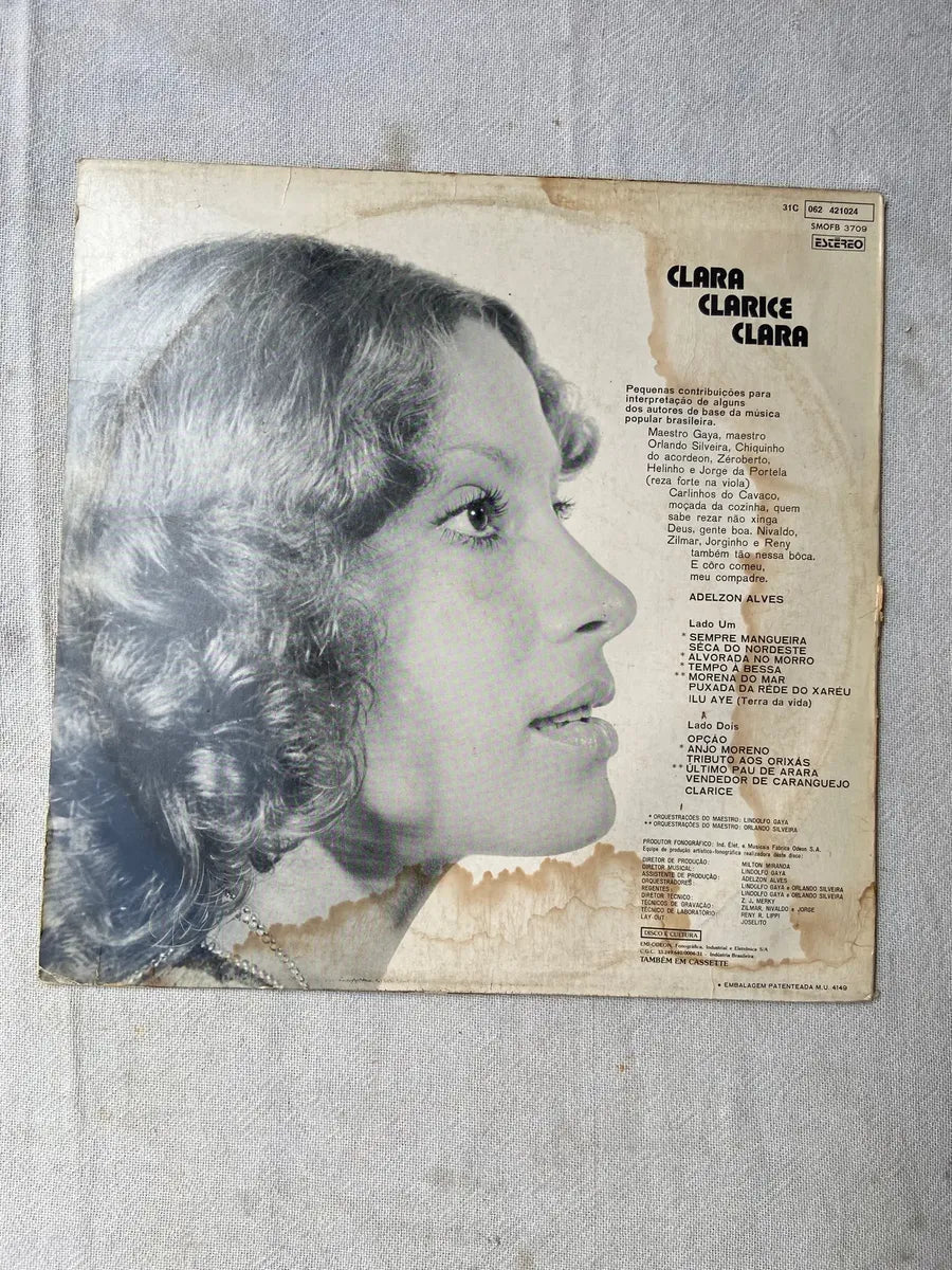 Lp Clara Nunes 1972 Emi (Usado)