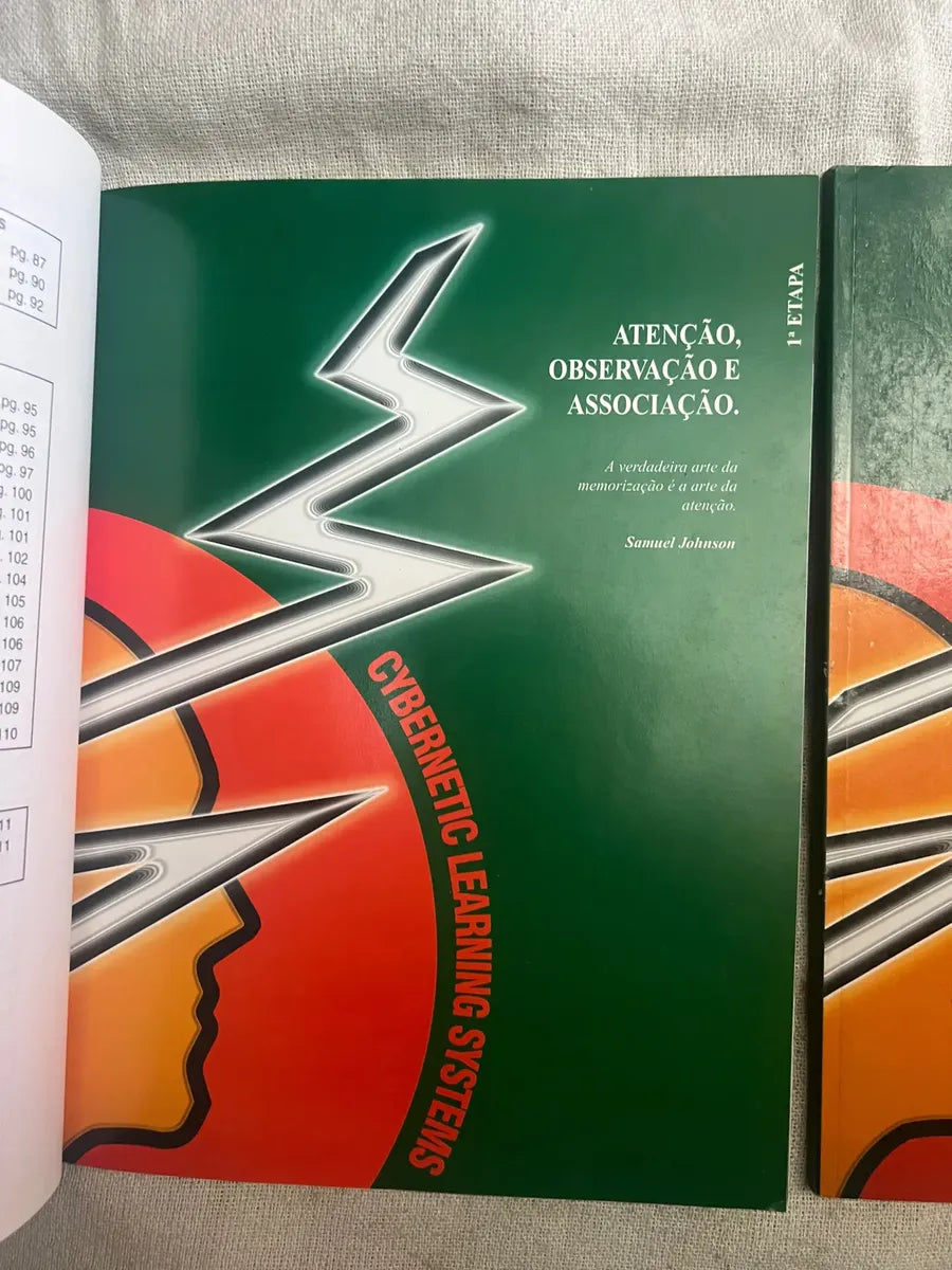Livro Memorização Cybernetic Learning Systems 2 Vols (Usado)