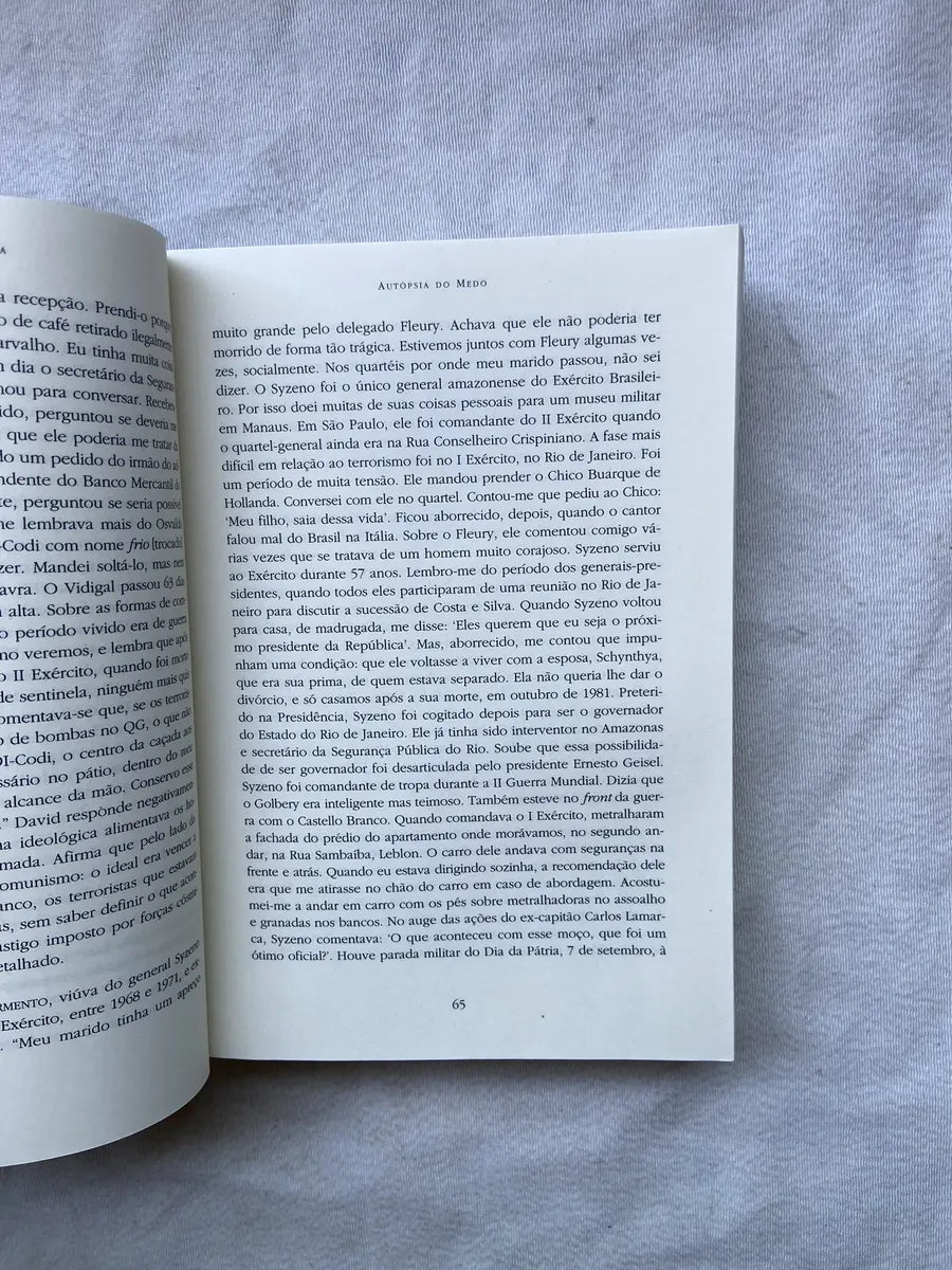 Livro Autópsia Do Medo Vida E Morte Do Delegado Sérgio (Usado)