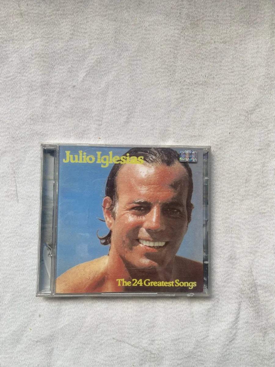 Cd Júlio Iglesias The 24 Greatest Songs Duplo 1989 (Usado)