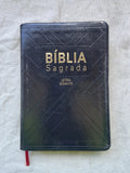 Livro Bíblia Sagrada Letra Gigante Nova Almeida Atualizada (Usado)