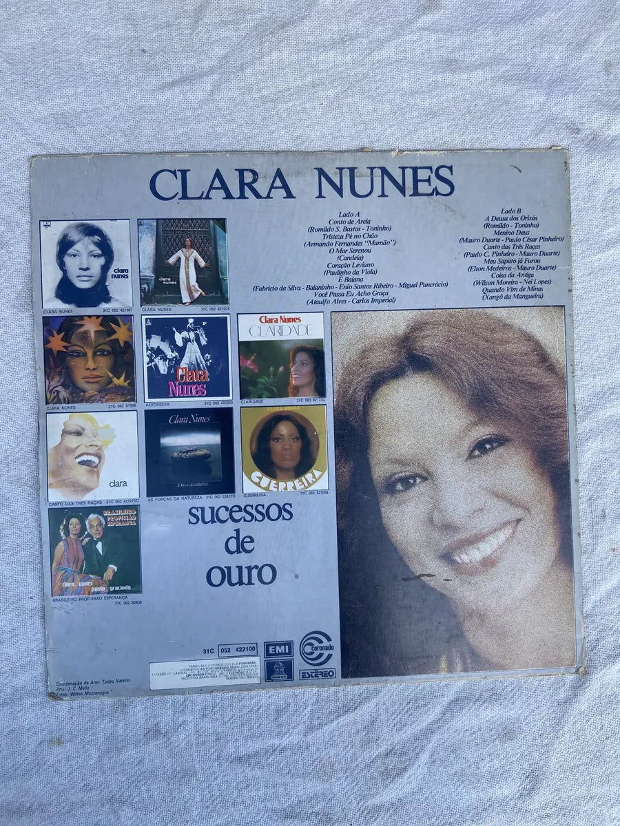 Lp Clara Nunes Sucessos De Ouro 1977 (Usado)