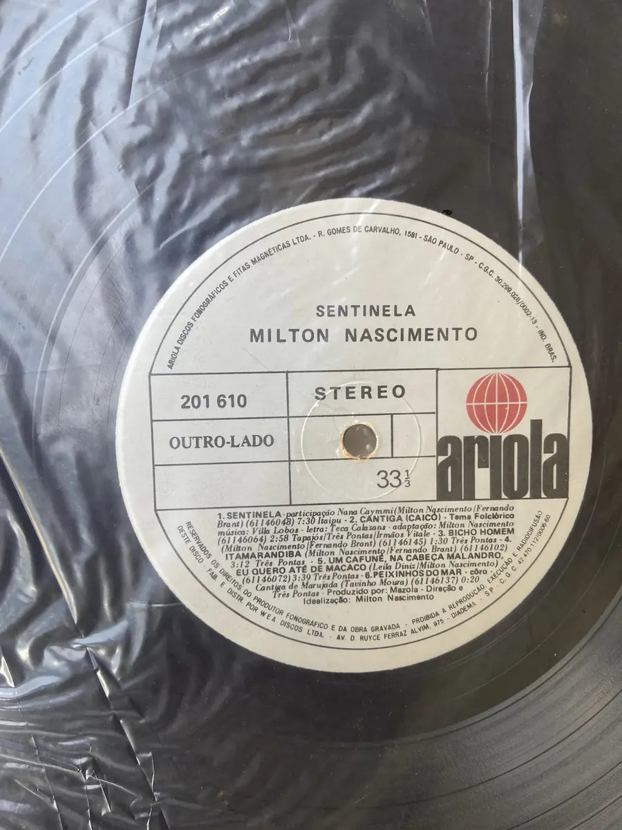 Lp Milton Nascimento Sentinela 1980 (Usado)