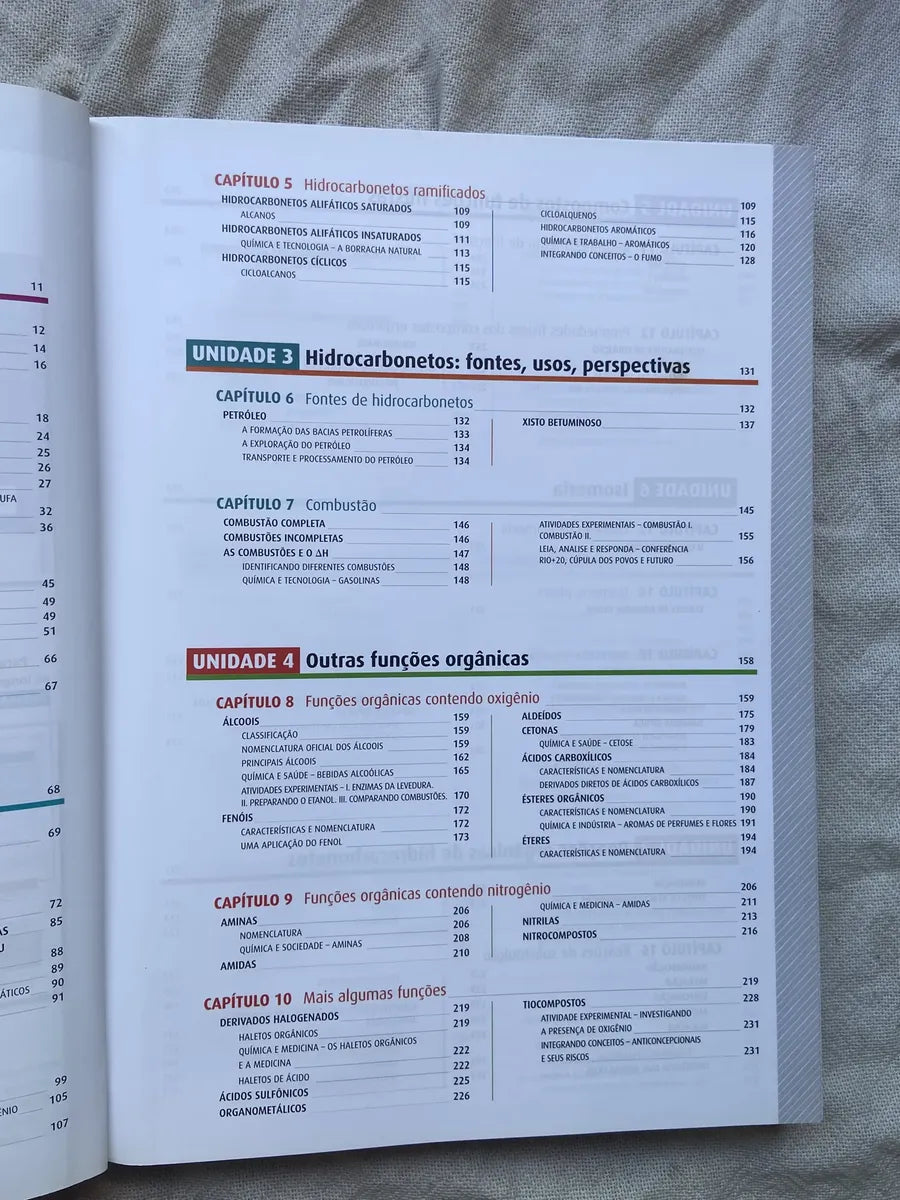 Livro Química Volume 3 Química Orgânica 13 Edição 2014 (Usado)