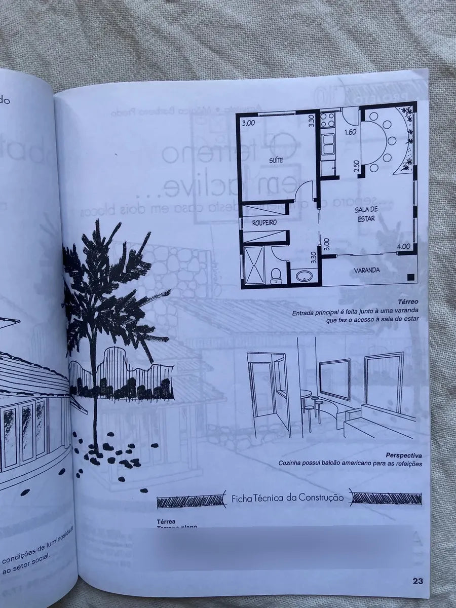 Revista Coletânea Casas De 50 A 90 M2 3 Em 1 (Usado)