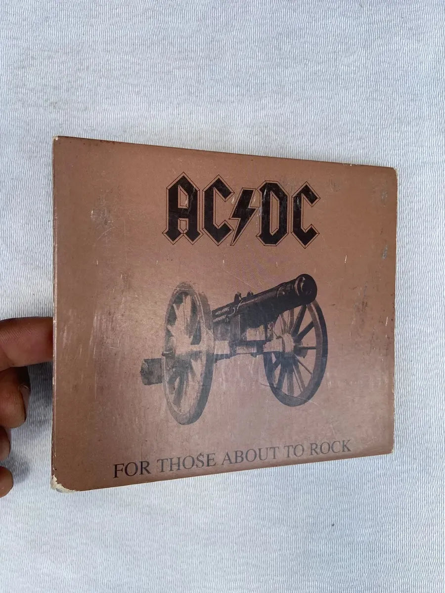 Cd Acdc For Those About To Rock Com Encarte (Usado)