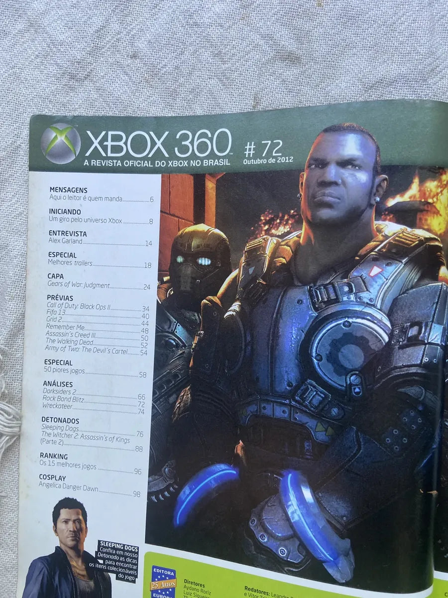 Revista X Box 360 Gears Of War Judgment Ano 6 N 72 (Usado)