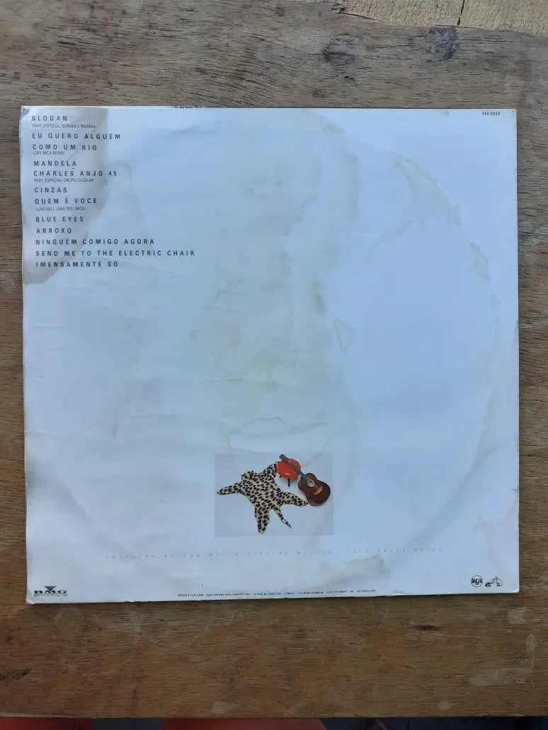 Lp Sandra De Sá Slogan 1990 Com Encarte Selo Rca (Usado)