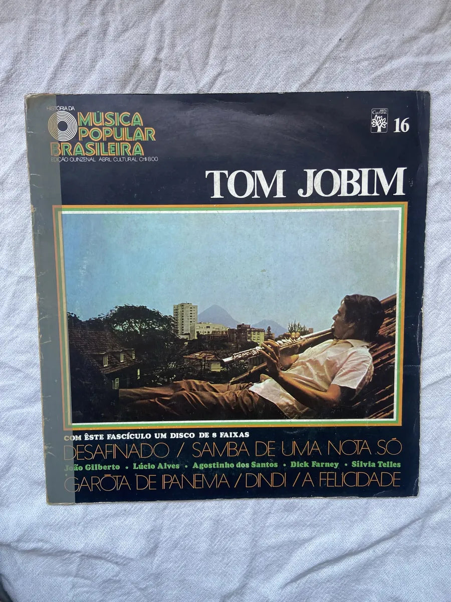 Lp Tom Jobim História Da Música Popular Brasileira 1970 (Usado)