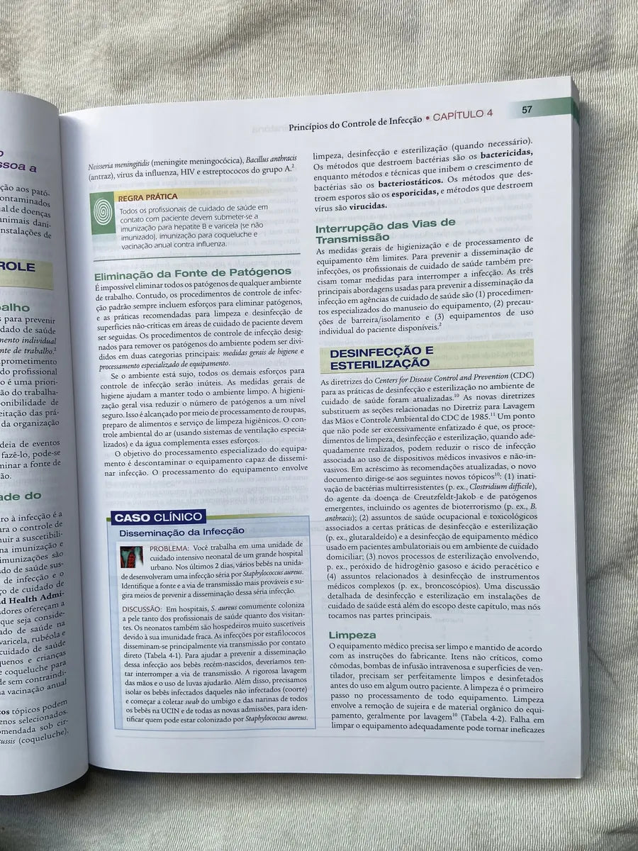 Livro Egan Fundamentos Da Terapia Respiratória Box 3 Vol (Usado)