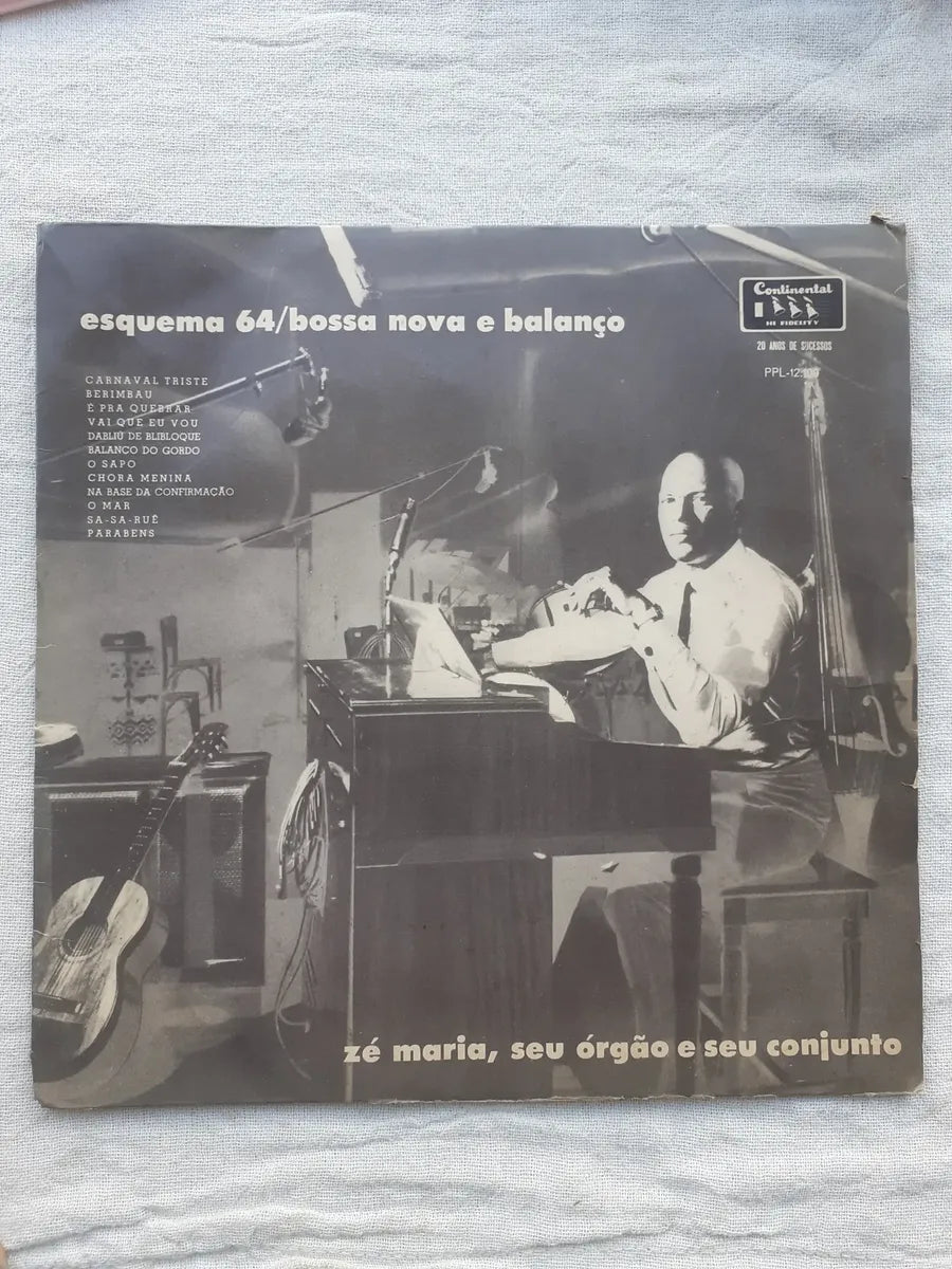 Lp Bossa Nova E Balanço Esquema 64 Zé Maria E Conjunto 1964 (Usado)