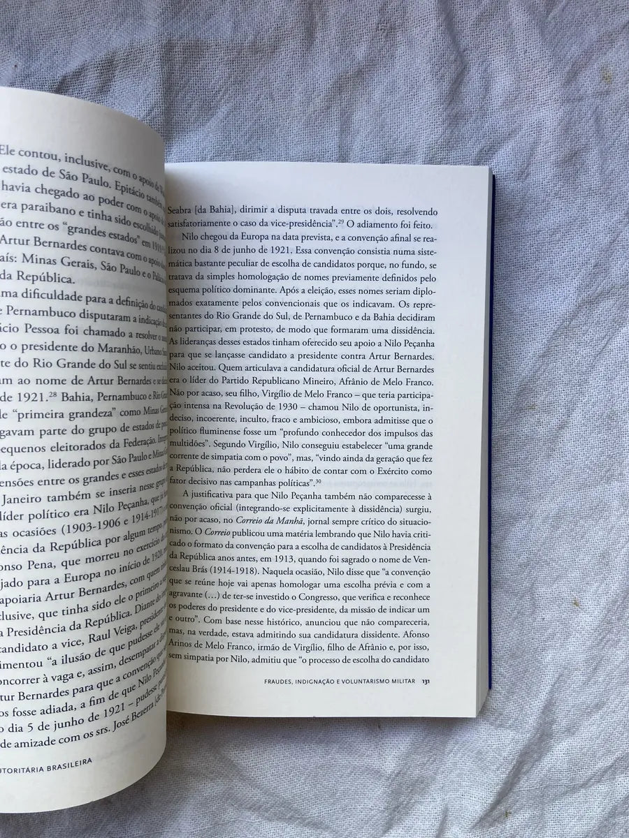 Livro Utopia Autoritária Brasileira 2 Ed Carlos Fico 2025 (Usado)