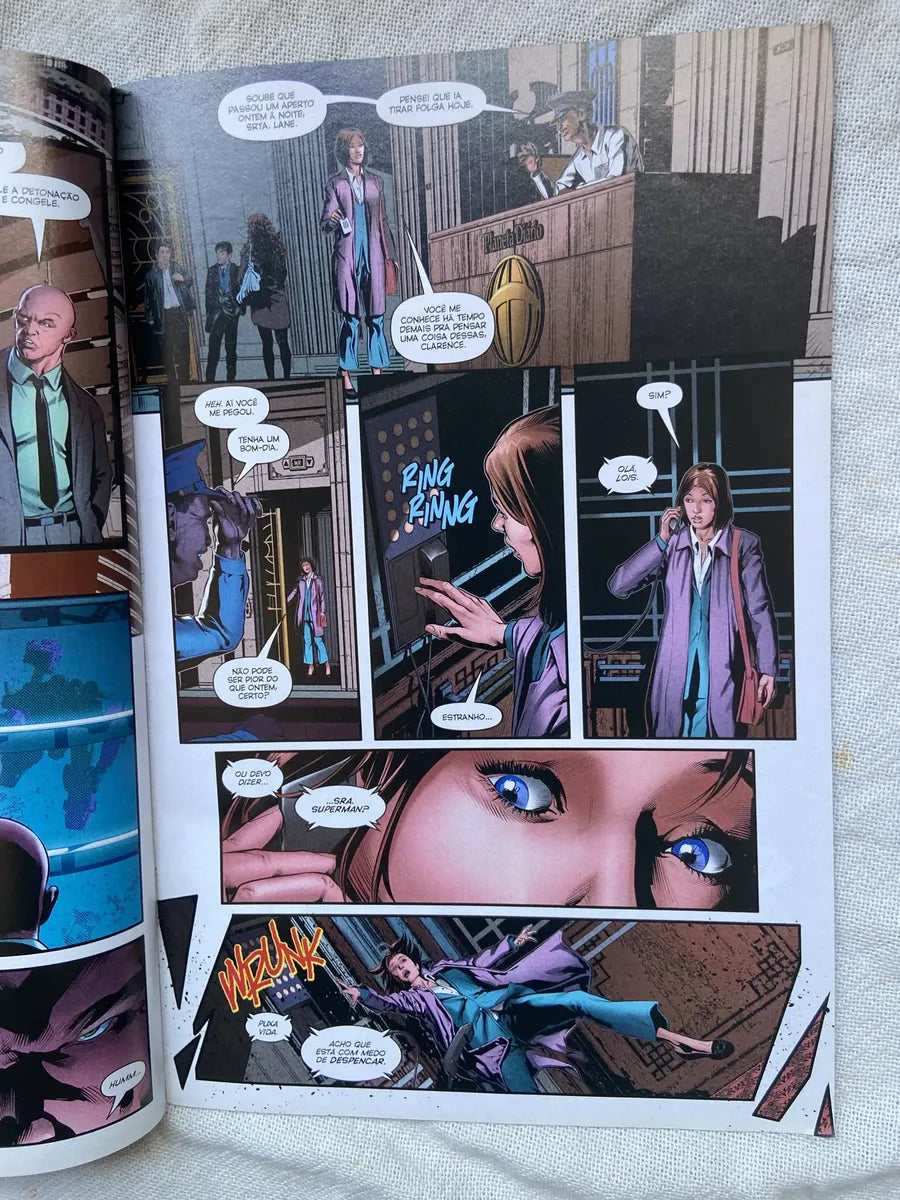Gibi Superman Action Comics O Segredo De Lexluthor N 22 (Usado)