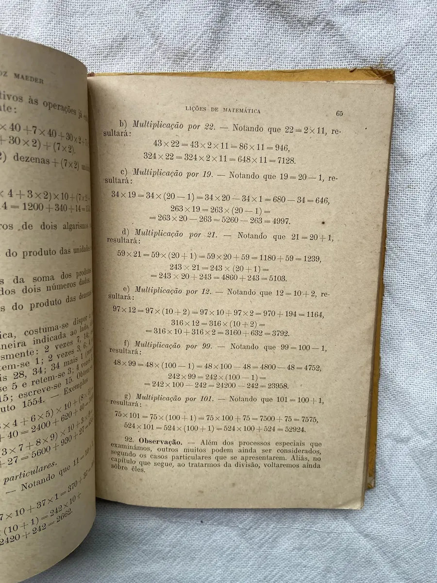 Livro Lições De Matemática 6 Edição (Usado)