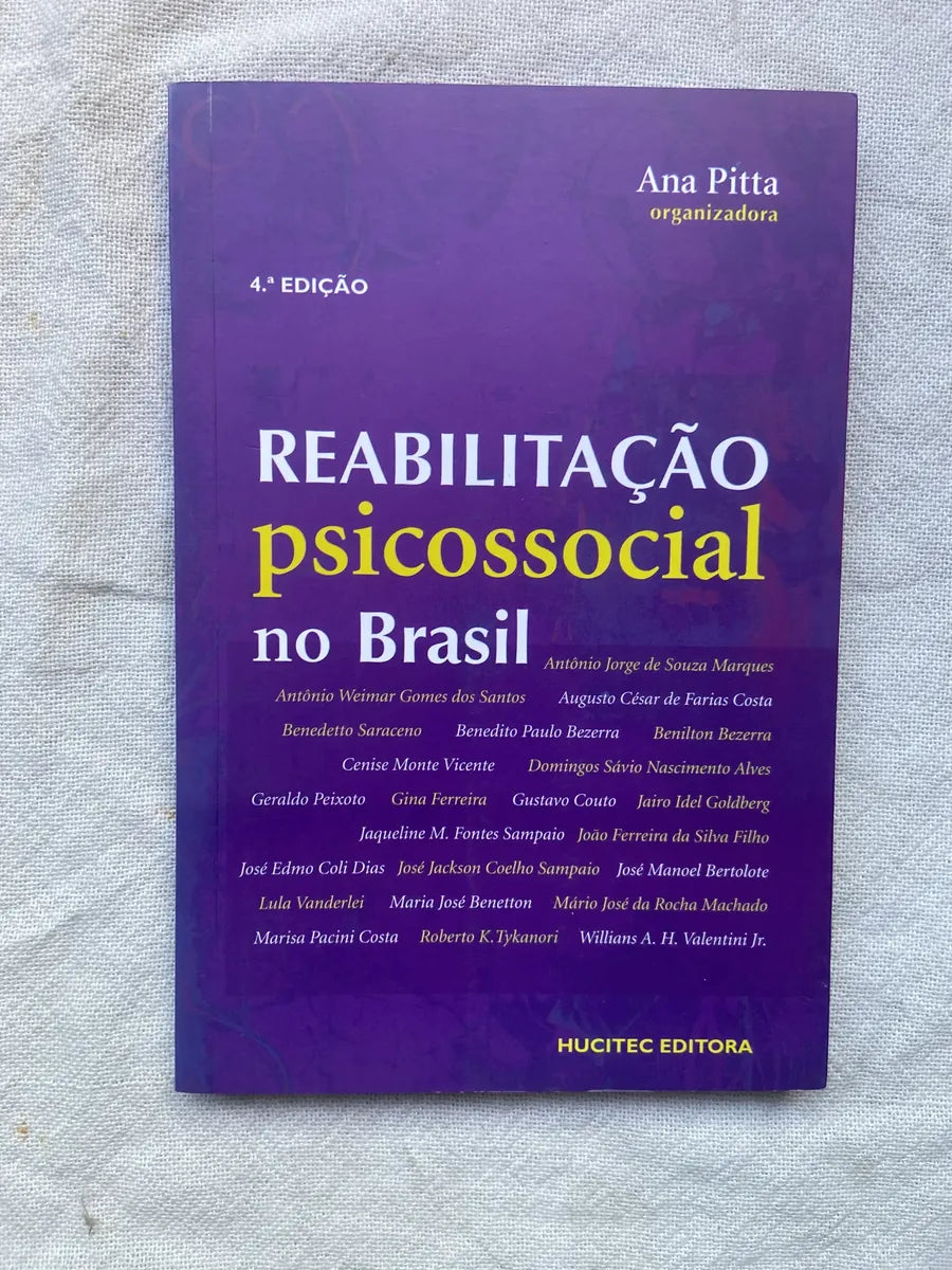 Livro Reabilitação Psicossocial No Brasil 4 Edição 2016 (Usado)