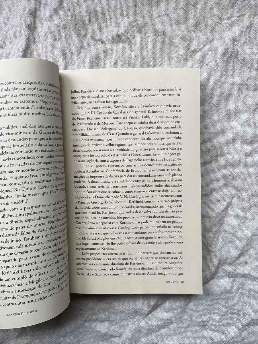 Livro Rússia Revolução E Guerra Civil 1917 1921 (Usado)
