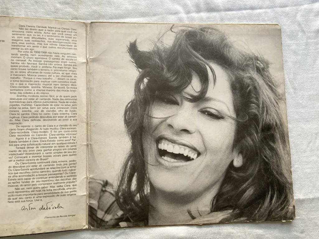Lp Clara Nunes Claridade 1975 (Usado)