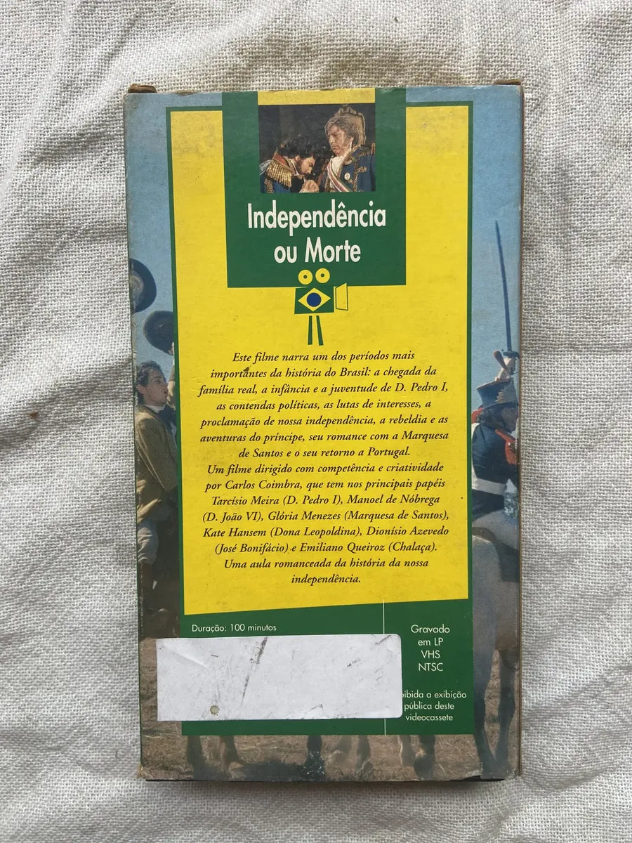 Fita De Vídeo Vhs Istoe Independência Ou Morte 11 (Usado)