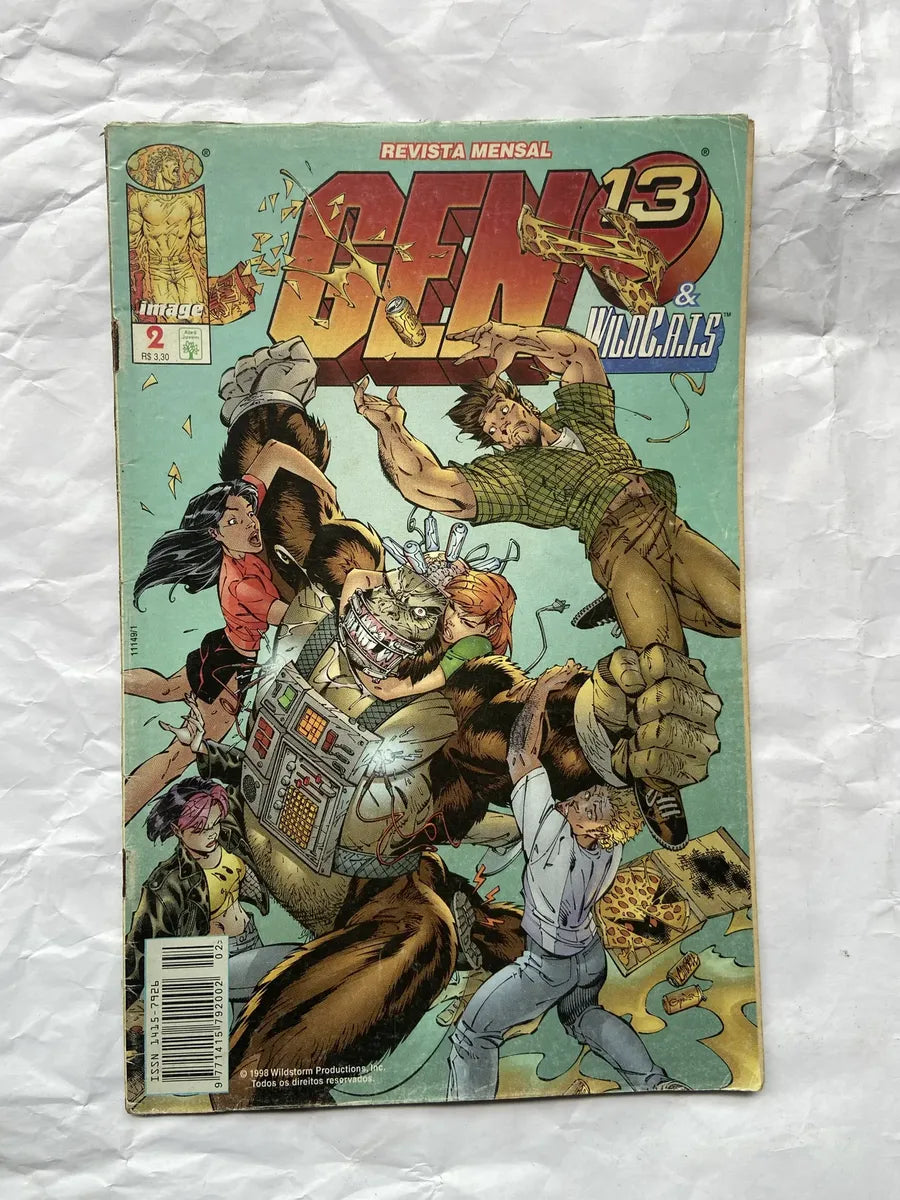 Gibi Gen 13 E Wild Cats Número 02 (Usado)
