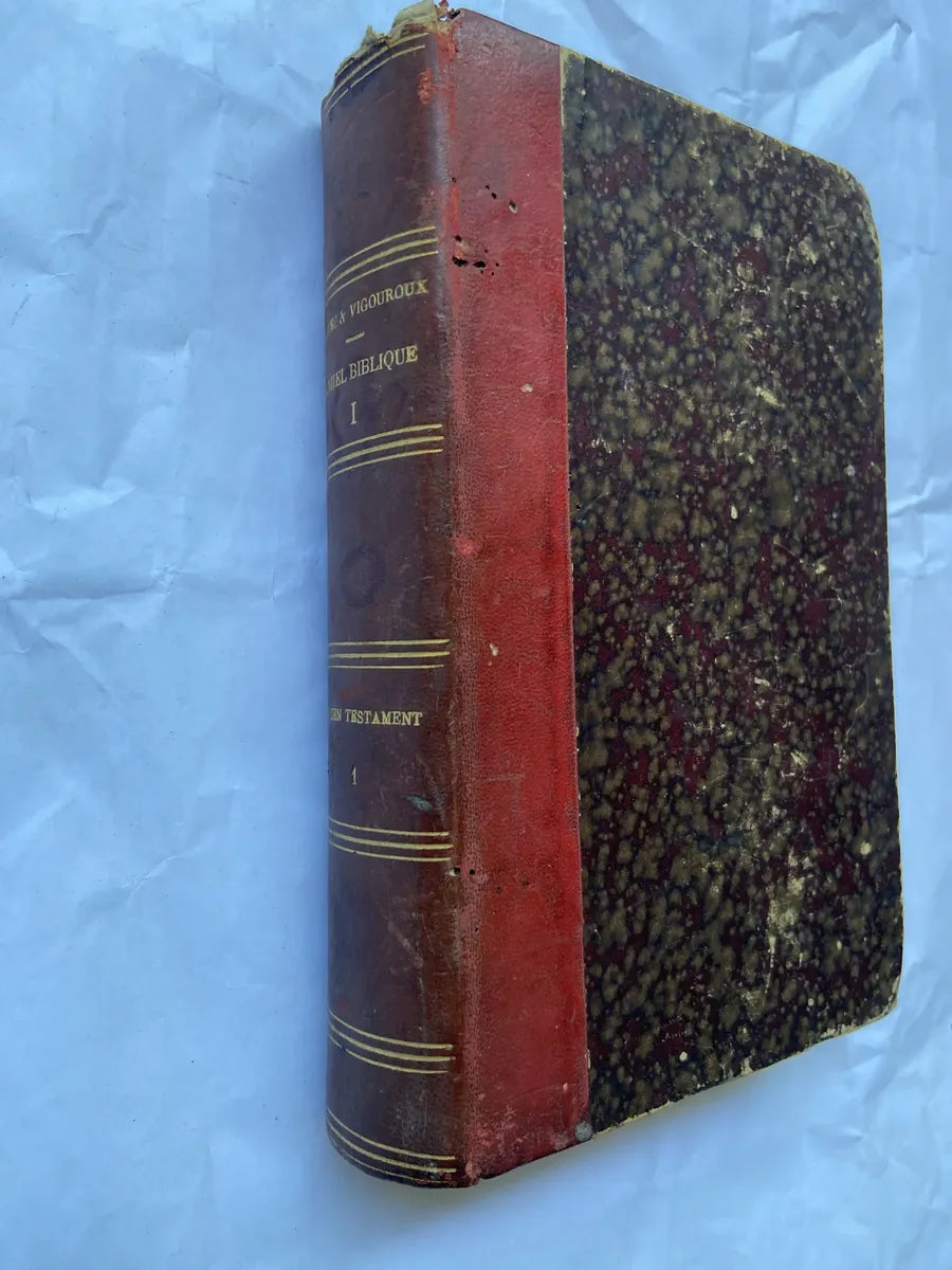 Livro Manuel Biblique Ancien Testament 1901 (Usado)