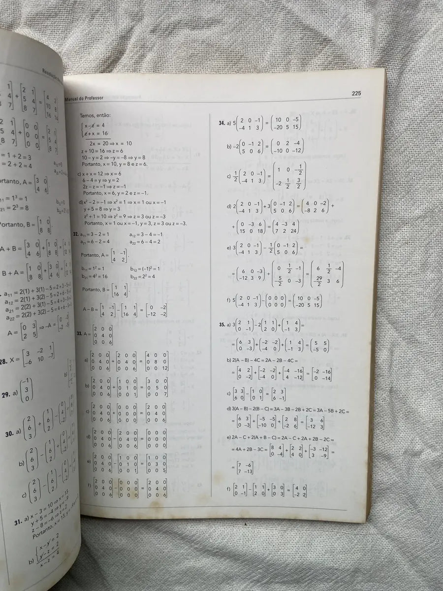 Livro Matemática Contexto E Aplicações Volume Único 2000 (Usado)