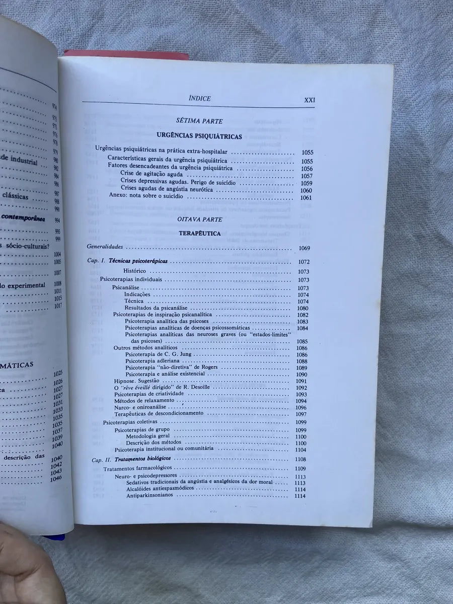 Livro Manual De Psiquiatria 5 Edição (Usado)