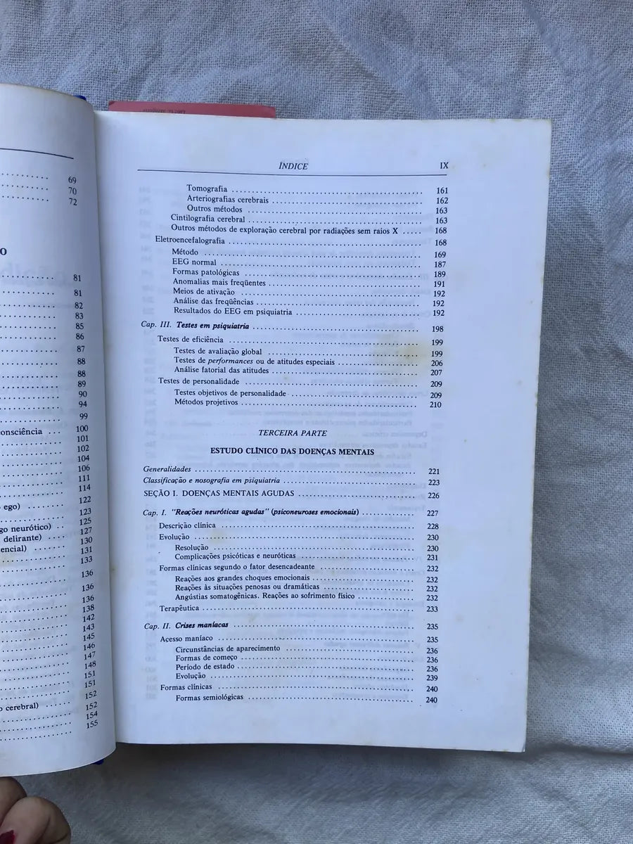 Livro Manual De Psiquiatria 5 Edição (Usado)