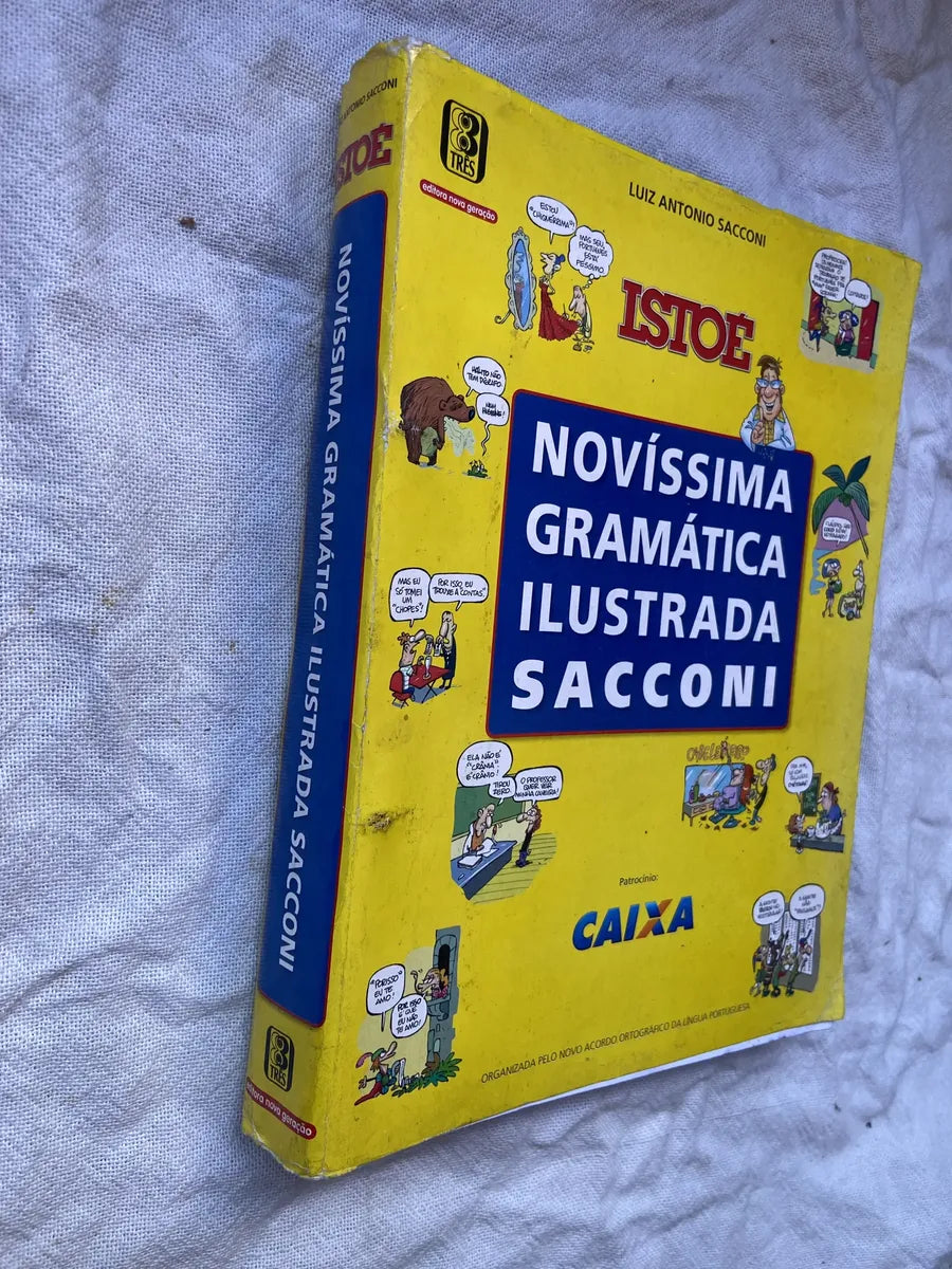 Livro Novíssima Gramática Ilustrada Sacconi 2008 (Usado)