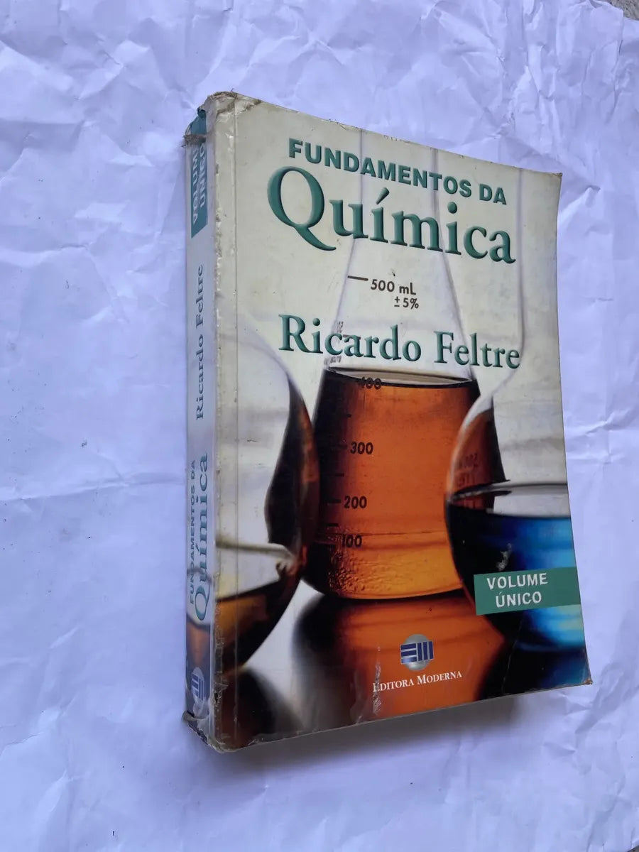 Livro Fundamentos Da Química Ricardo Feltre Vol Único (Usado)
