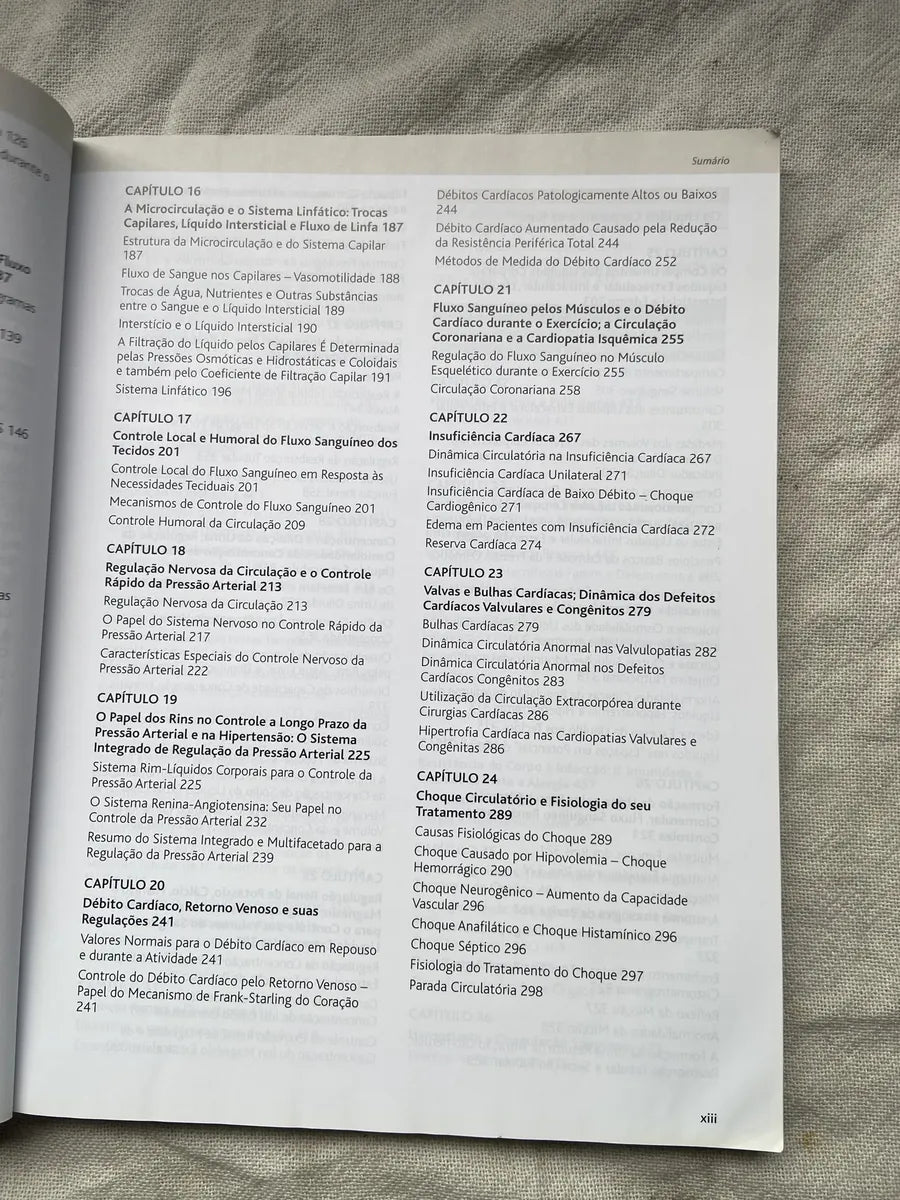 Livro Tratado De Fisiologia Médica Guyton E Hall Box 3 Vol (Usado)