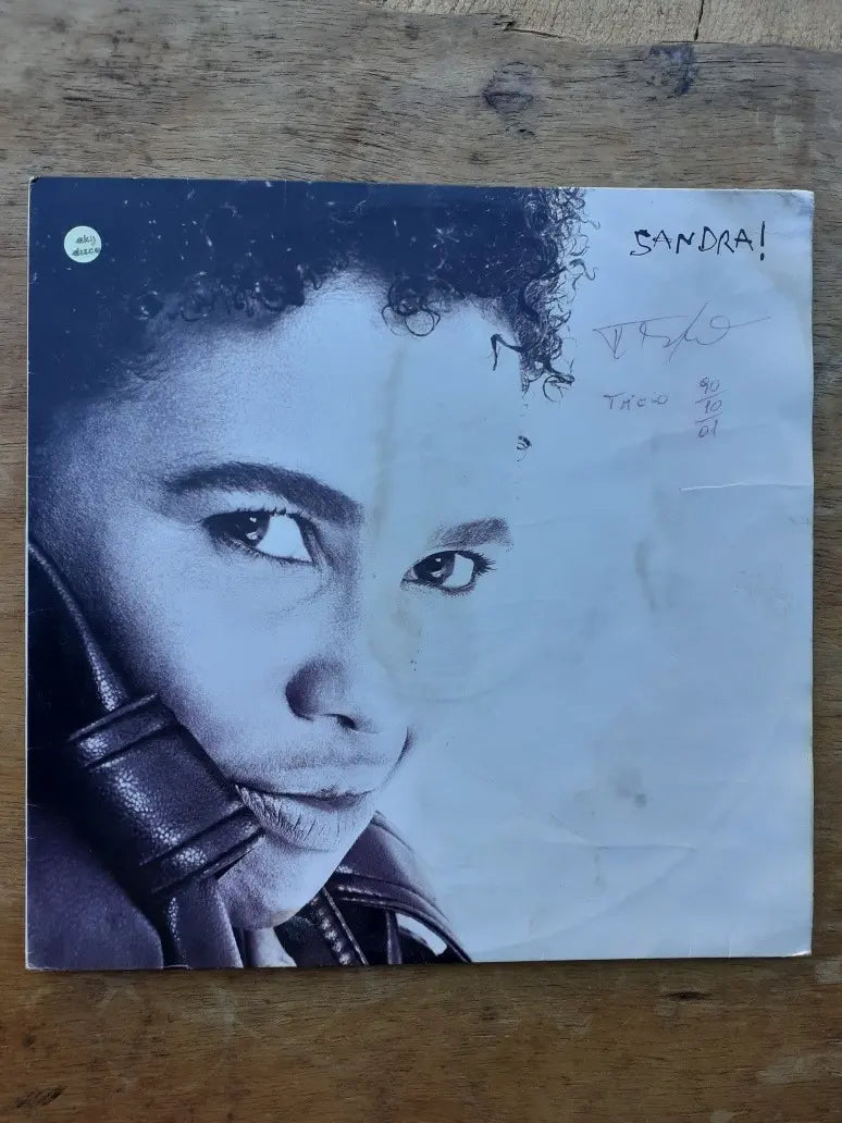 Lp Sandra De Sá Slogan 1990 Com Encarte Selo Rca (Usado)