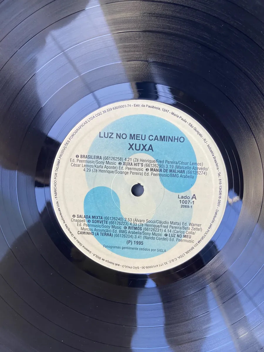 Lp Xuxa Luz Do Meu Caminho 1995 Com Pôster (Usado)