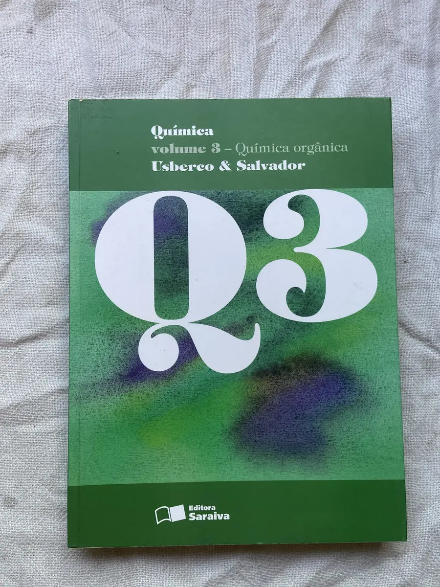 Livro Química Volume 3 Química Orgânica 13 Edição 2014 (Usado)