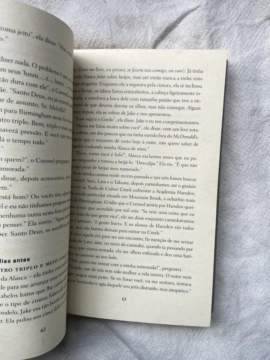 Livro Quem É Você Alasca John Green 4 Edição 2014 (Usado)